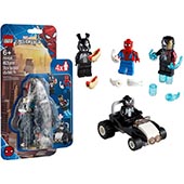 Lego Minifigurák 40454 Pókember vs Venom és Vas Venom