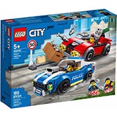 Lego City 60242 Rendőrségi letartóztatás az országúton